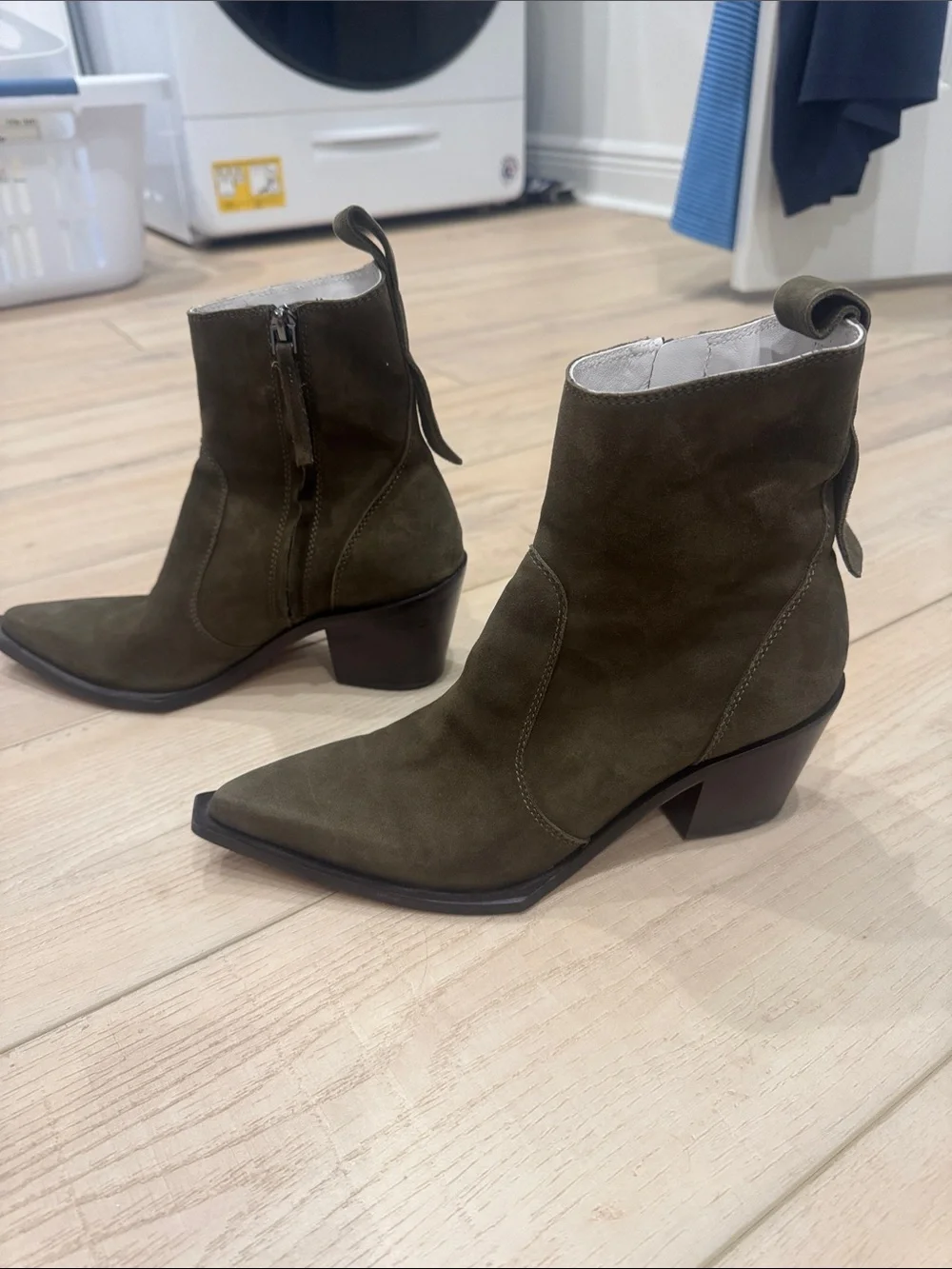 ONCEPT Nashville Ankle Boots | Autumn Moss | Size 6